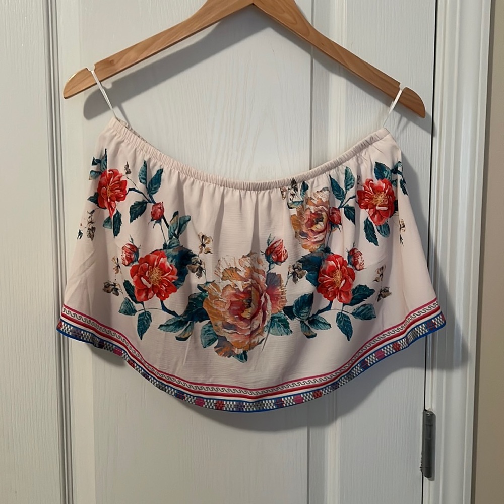 Floral crop top